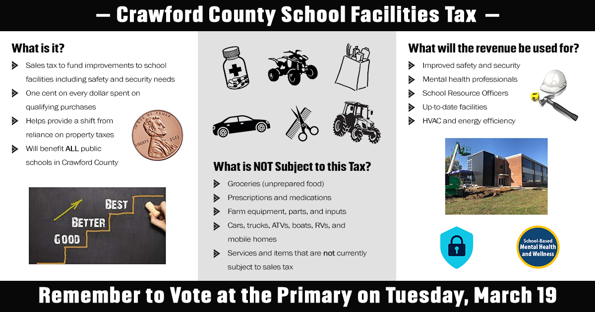 Crawford County School Facilities Tax